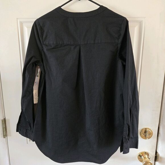 Caffe Marrakesh Club Resort V Neck Tunic Shirt NWT Women’s Size Small Pintuck - Picture 4 of 6